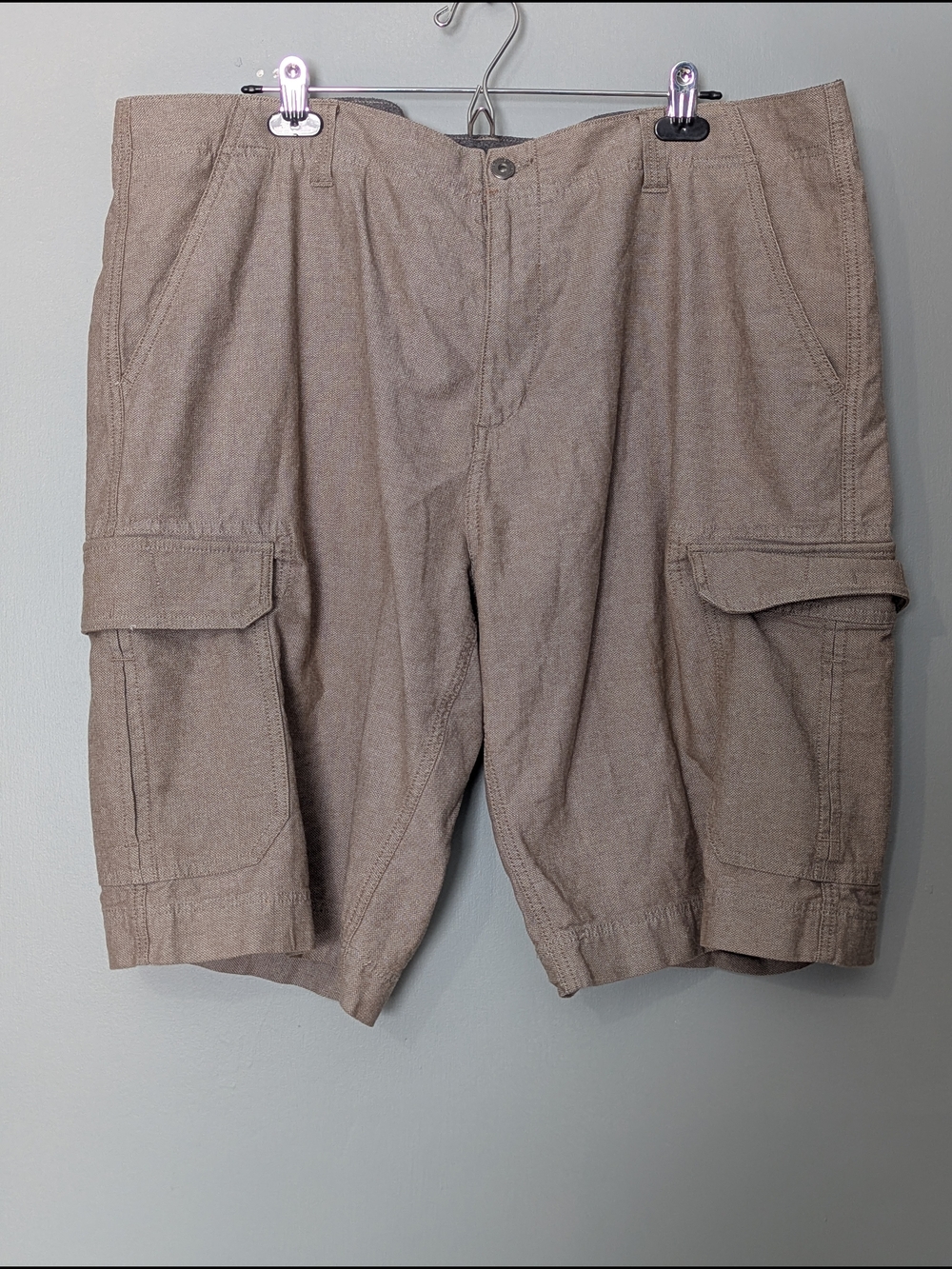 BC Clothing Men's Casual Cargo Shorts Taupe